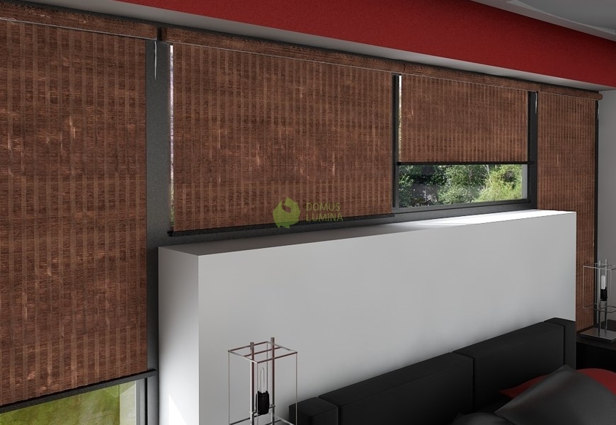 Wooden roller blinds Domus Lumina