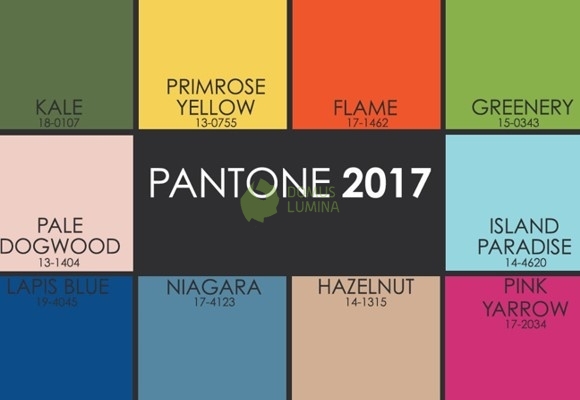 Madingiausios 2017 metų spalvos pagal Pantone