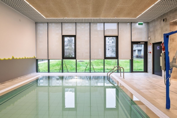 Screen roletai baseine