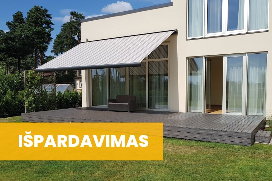 Išparduodamos markizės