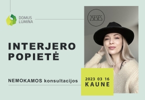 Interjero popietė Kaune