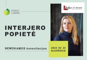 Interjero popietė Klaipėdoje