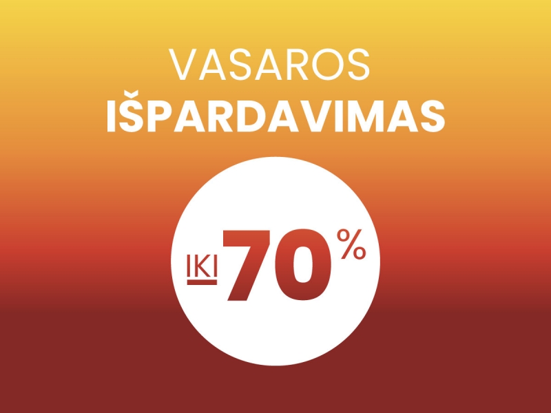 Roletų išpardavimas iki -70% pigiau