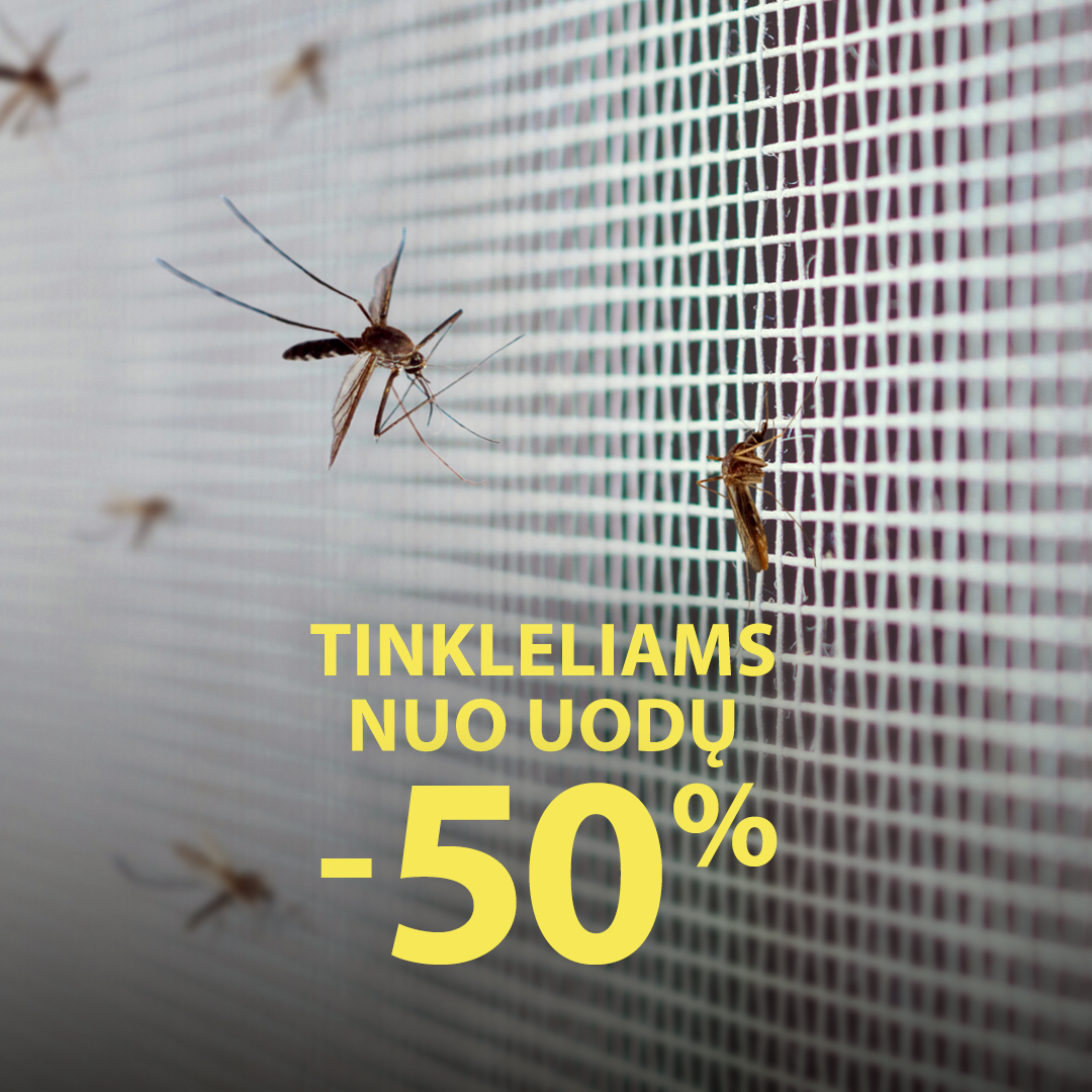 Tinkleliai nuo uodų -50% pigiau