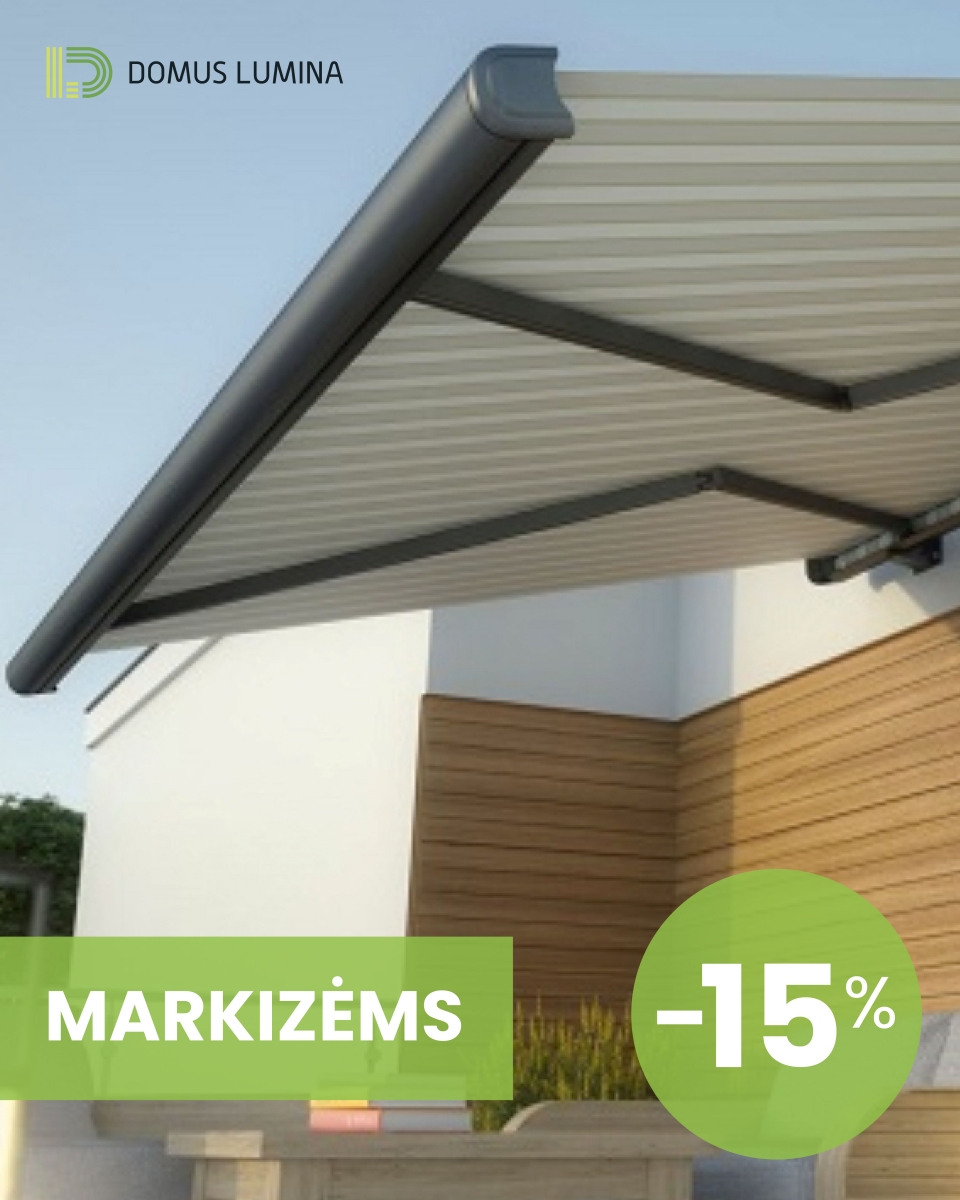 Markizės −15% nuolaida