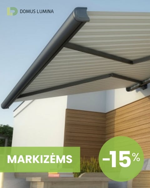Markizės −15% nuolaida