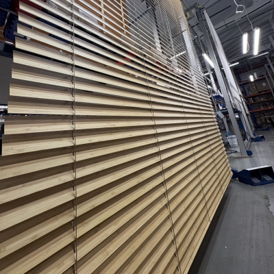 Žaliuzių BAMBOO gamyba