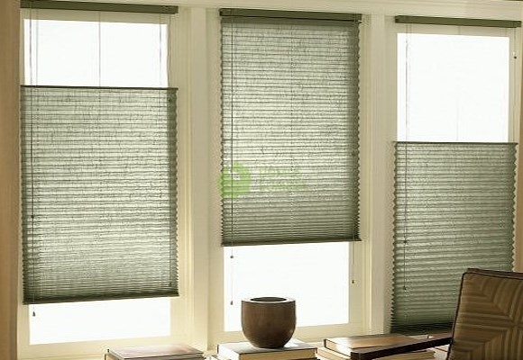 Pleated blinds for standard windows, controlled by string – type 15 ...