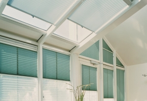 Pleated blinds for triangular windows – type 13
